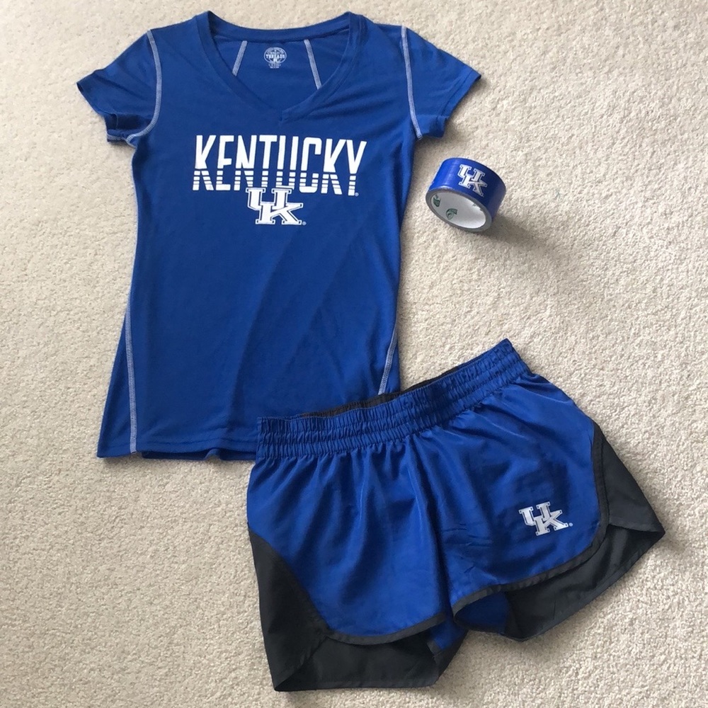 University of Kentucky UK Bundle by Rivalry Threads T Shirt & Shorts Size Small
